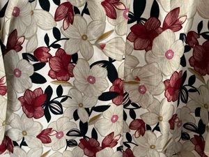 Floral Print Poncho top