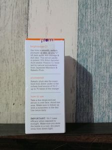 Plum Mandarin &amp; 15% Vitamin C Face Serum
