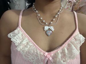 Handmade Beaded Necklace 🌸