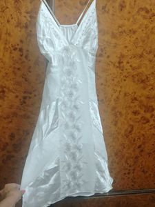 White Slip Dress