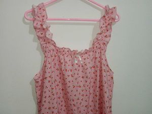 Cherry Coquette Pink Dress