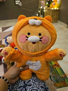 Adorable Orange Bear Plushie