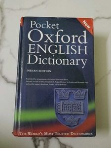 Pocket Oxford English Dictionary
