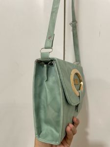 Zara Mint Green Shoulder Bag