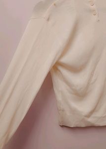 White Top With Designer Back
