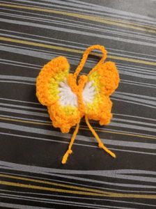 Crochet Butterfly Ornament