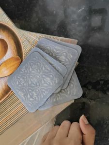 Placemats set of 6 with coasters (PVC)