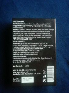 TAAJ by Bella Vita Organic Perfume