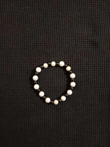 Classic Black And White Beads Bracelets
