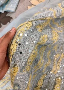 Elegant Lehenga Choli Set 🤍✨ Pretty Mirror Work😍