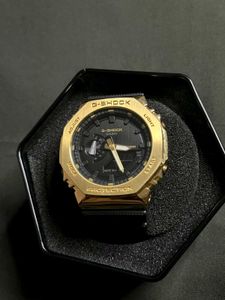 Casio G-Shock Watch Gm2100 Gold