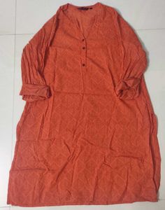 Rangmanch Orange Print Top XL