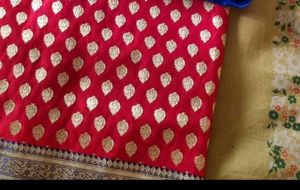 Selling A New Red Banarasi Saree