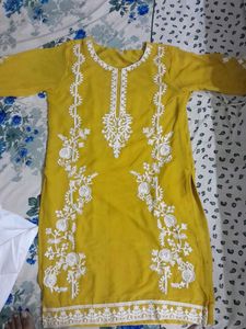 CHIKANKARI KURTA SET