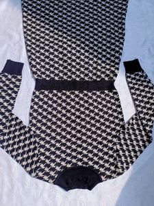 Vintage Houndstooth Dress 🖤