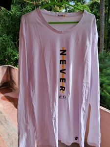 Full Sleev Colorless Branded T Shirt For Men