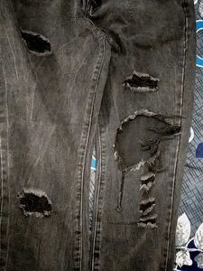 Ripped Black Jeans