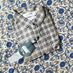 Checked Slim Fit Shirt