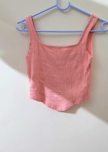 Corset Style Crop Top