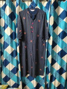 Meeranshi Striped Floral Kurti