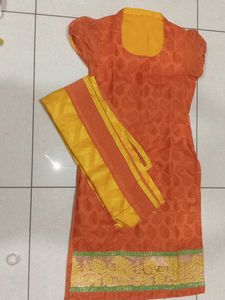 Hand Stiched Kurta With Dupatta