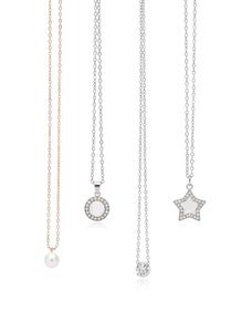 🔥But2Get2Free🔥 Silver Necklace Set