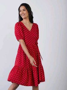 LOV By Westside Polka Dot Dress