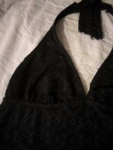 Beautiful Imported Lace Halter Top