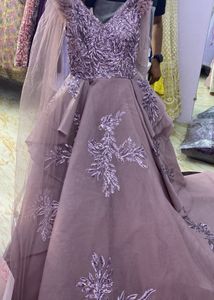 Party Wear Heavy Gown Not Even One Time Use