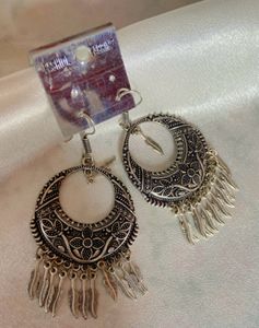 Oxidised Jhumka Earring