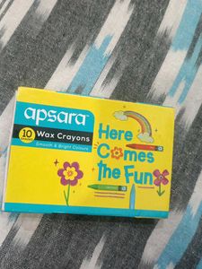 Apsara 10 Wax Crayons