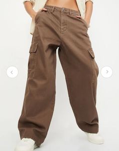 Brown cargo pants