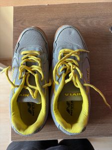Nivia Grey Non Marking Sport Shoes