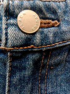 Black Friday Stone-Washed Blue Denim Women&#39;s Boot