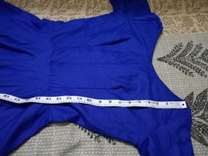 Royal Blue Midi Frock
