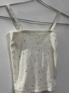 Cute Patterned korean Tank Top