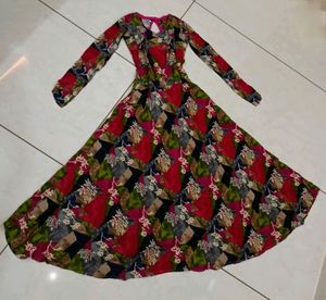 Ethnic Floral Gown