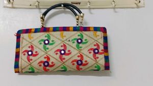Embroidered Handbags - Set of Two  COMBO OFFER