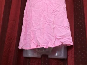 Mango Sleeveless Pink Top