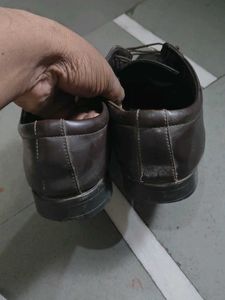 Brown Formal Leather  Shoes