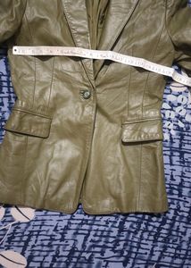 Leather Blazer For Women