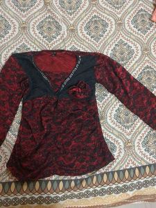 Western Branded Top👗