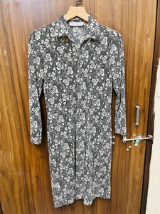 Floral Print Shirt Dress