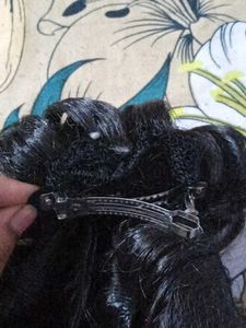 Black Hair Bun Extension