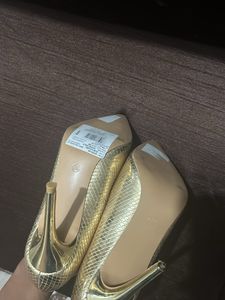 Lavie Gold Pumps