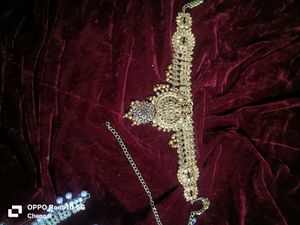 Sparkling Silver Indian multiple Jewelry Set