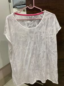 M&S oversized workout tee