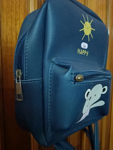 Mini Blue Backpack