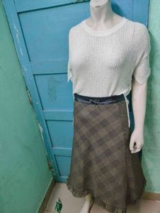 High Low Knitted Top