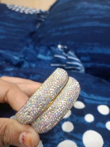 Rose Gold Diamond Bangles💫